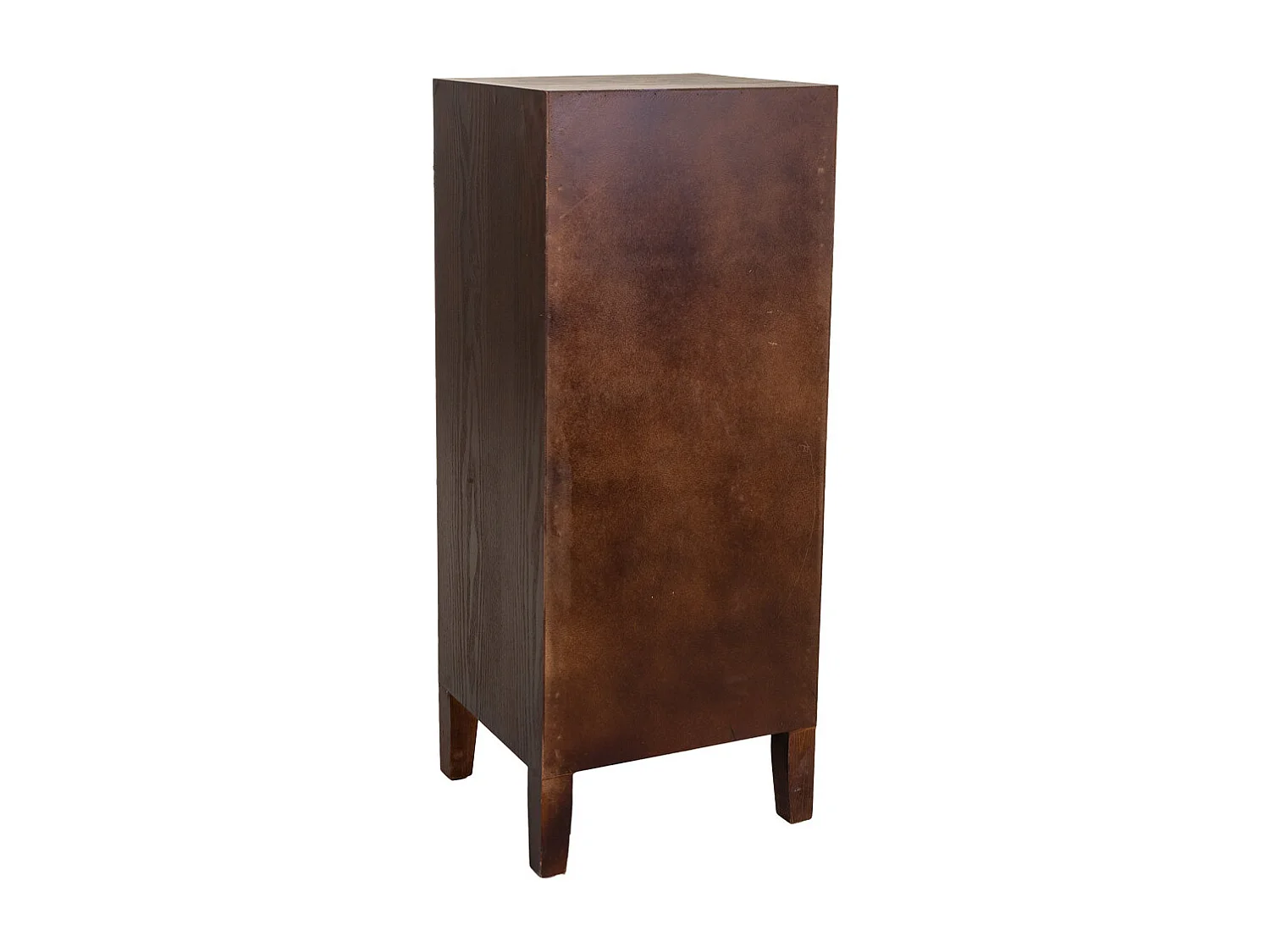 CassaSgabello in legno marrone 45x40x110h