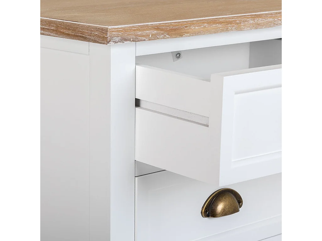 Sinfoner de madera blanco 45x35x90