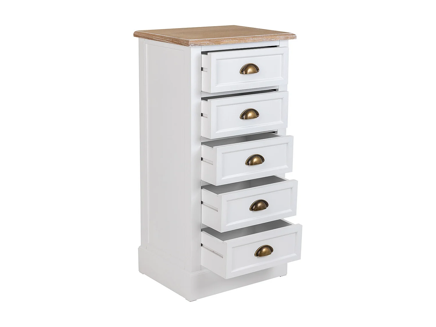 Sinfonier en bois blanc 45x35x90h
