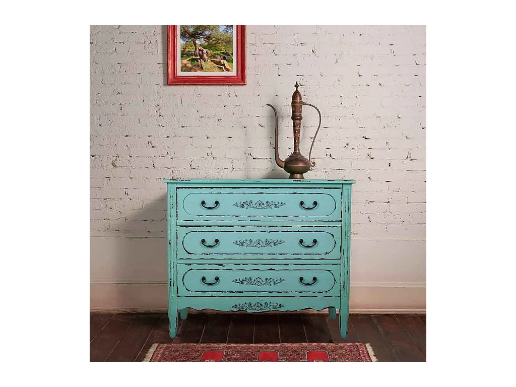 Holzkommode 90x42x76h cm