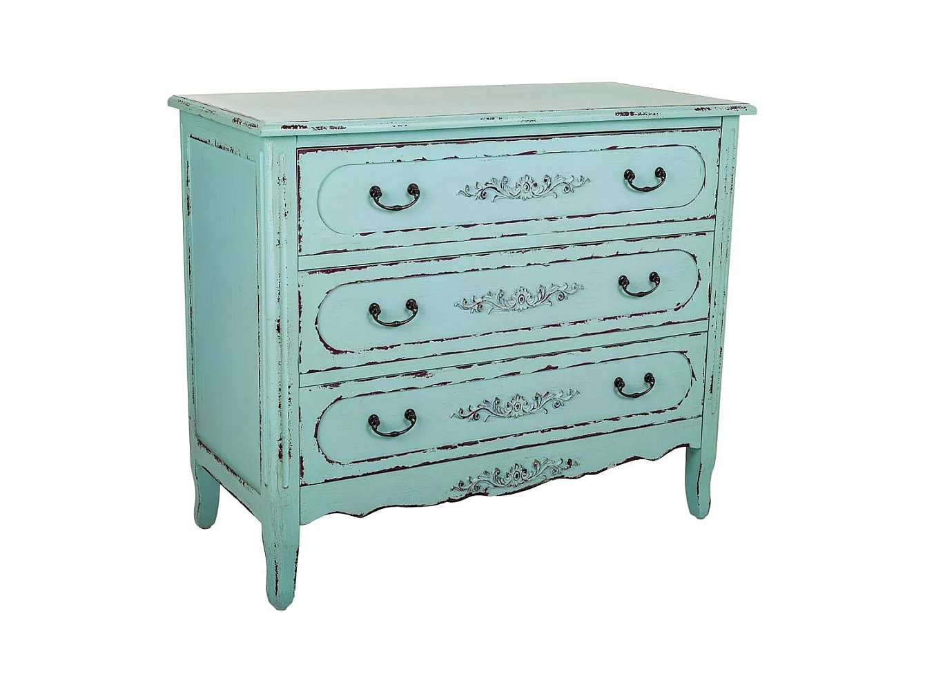 Holzkommode 90x42x76h cm