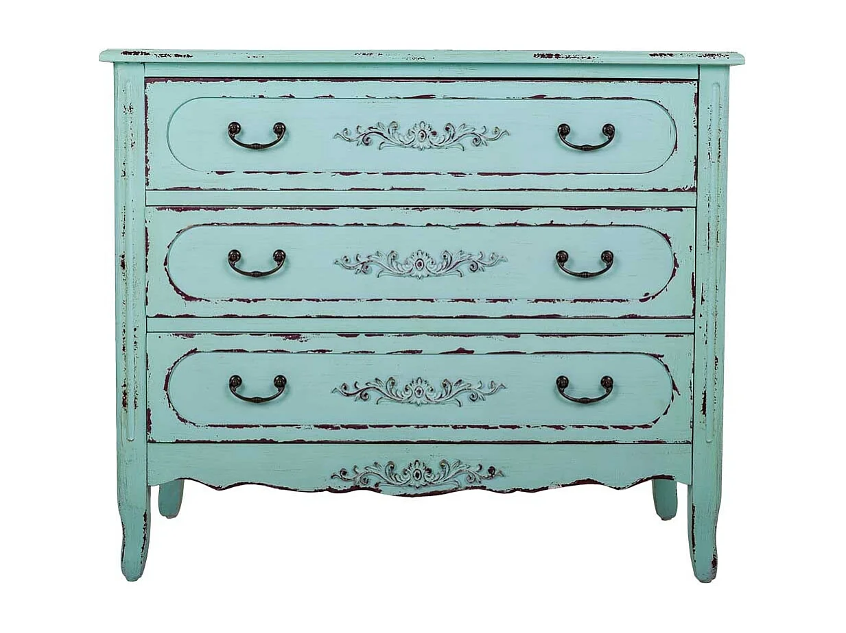 Cassettiera in legno 90x42x76h