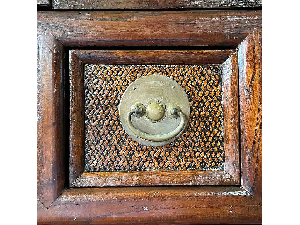 Brauner Holzschrank 100x62x160h cm