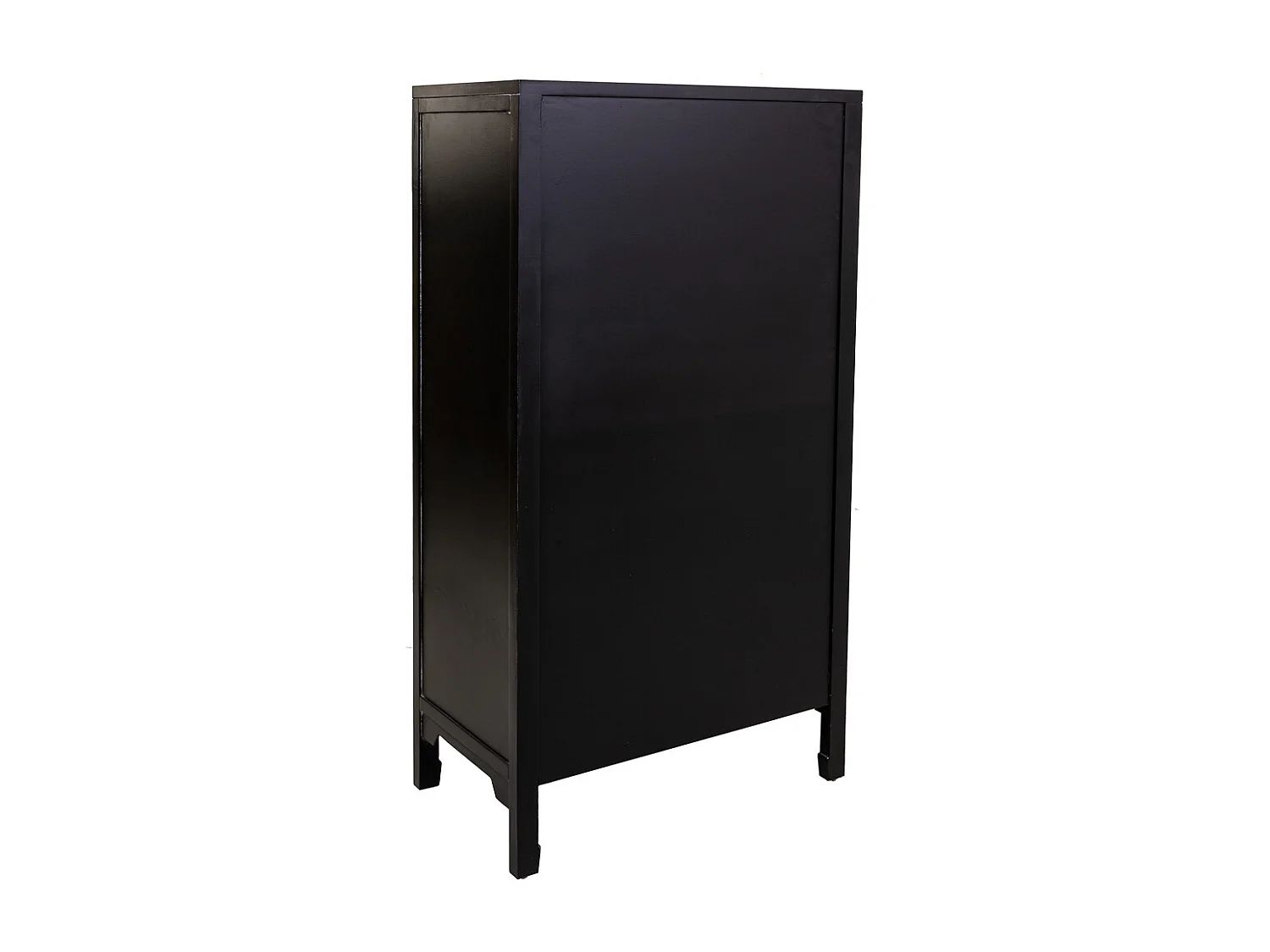 Armadio in legno nero 70x40x135h