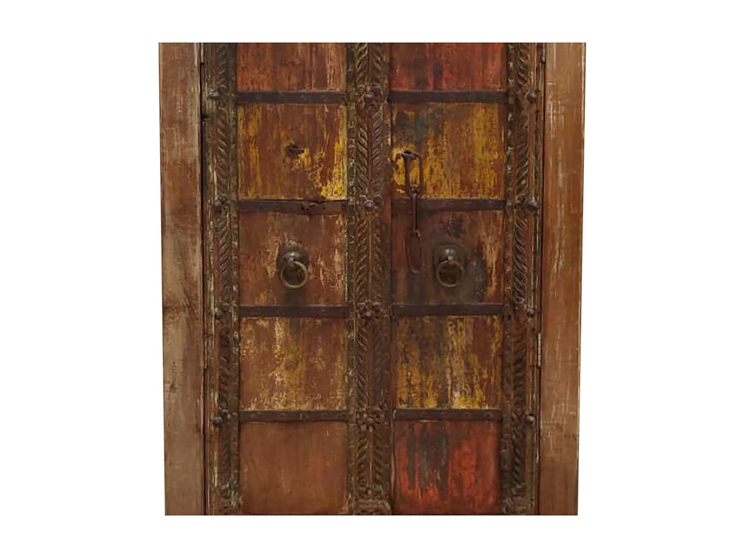 Armário de madeira marrom 105x45x225h cm