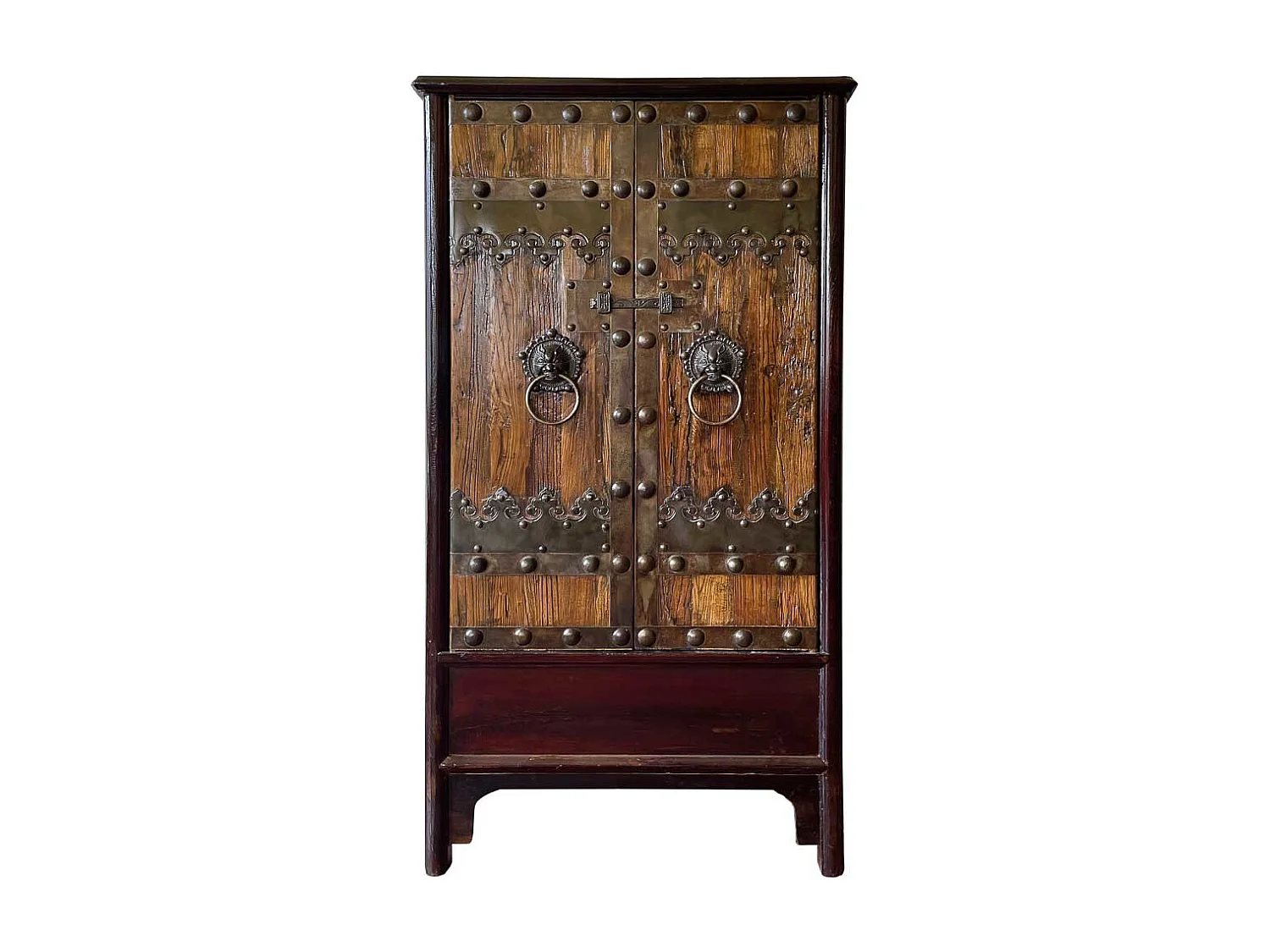 Brauner Holzschrank 100x45x180h cm