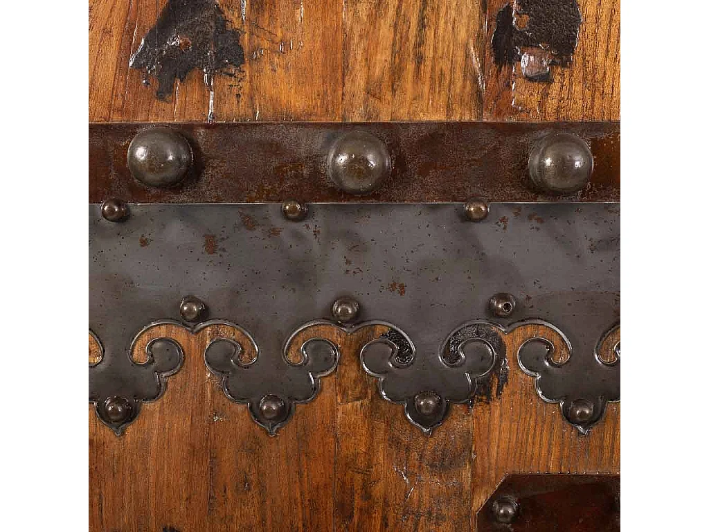 Brauner Holzschrank 100x45x180h cm