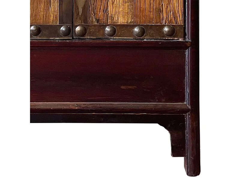 Brauner Holzschrank 100x45x180h cm