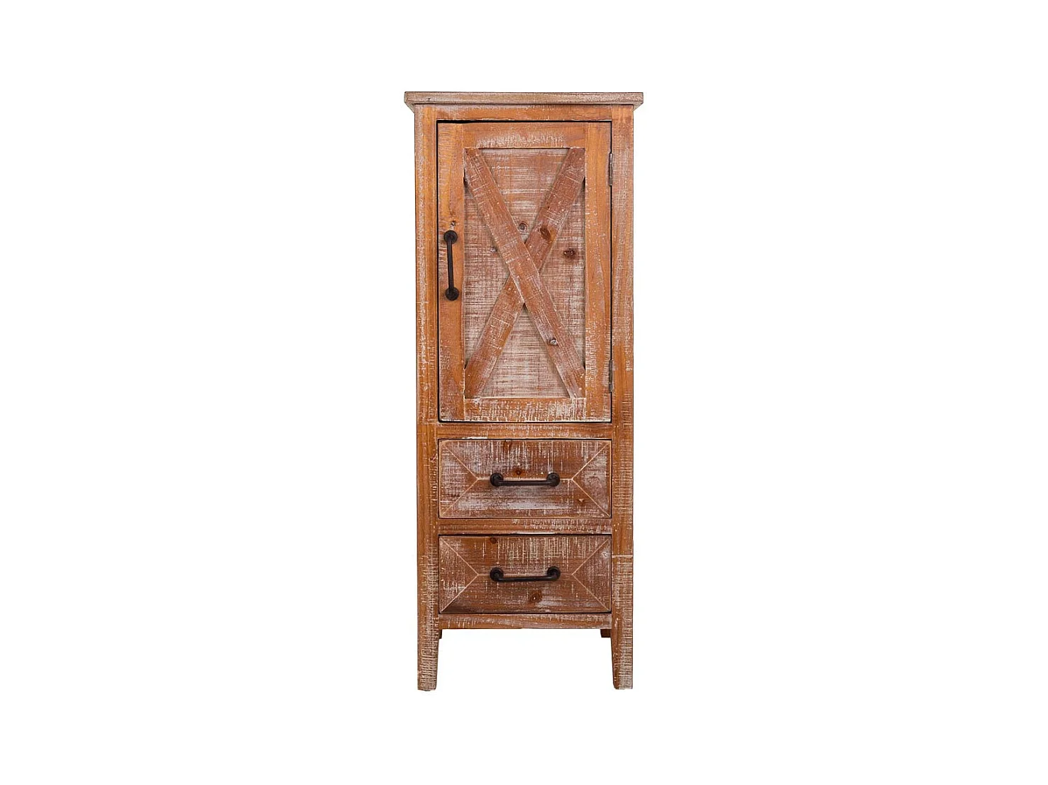 Armoire en bois marron 38x31x97h