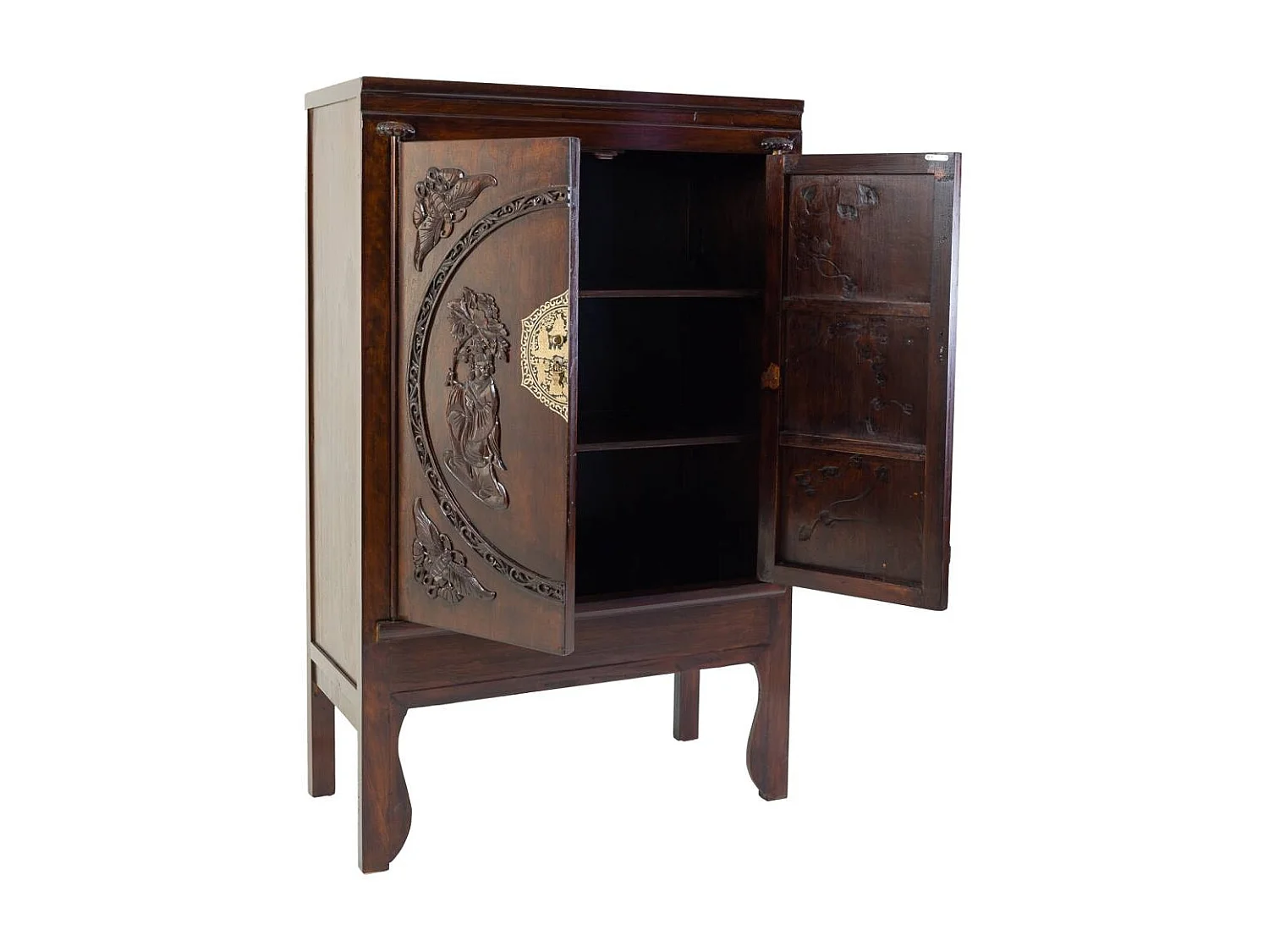 Armário madeira marrom 105x47x170