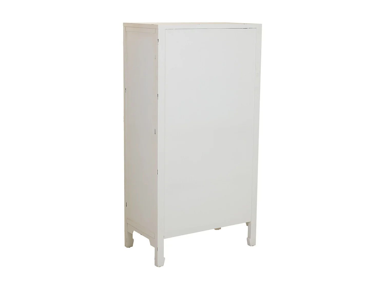 Armario de madera blanco 70x40x135