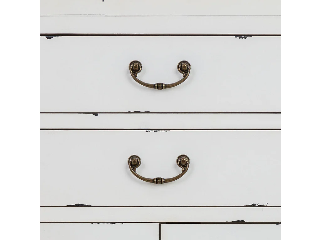 Armario de madera blanco 70x40x135