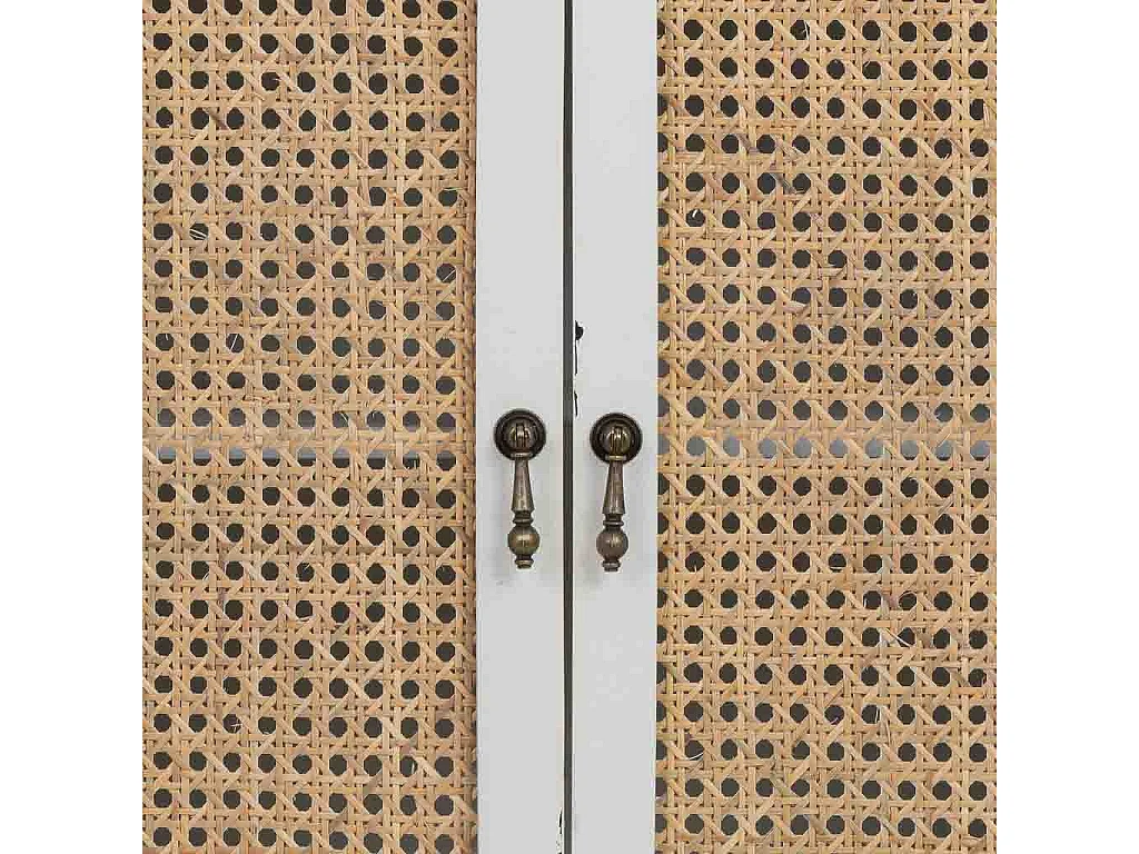 Armario de madera blanco 70x40x135