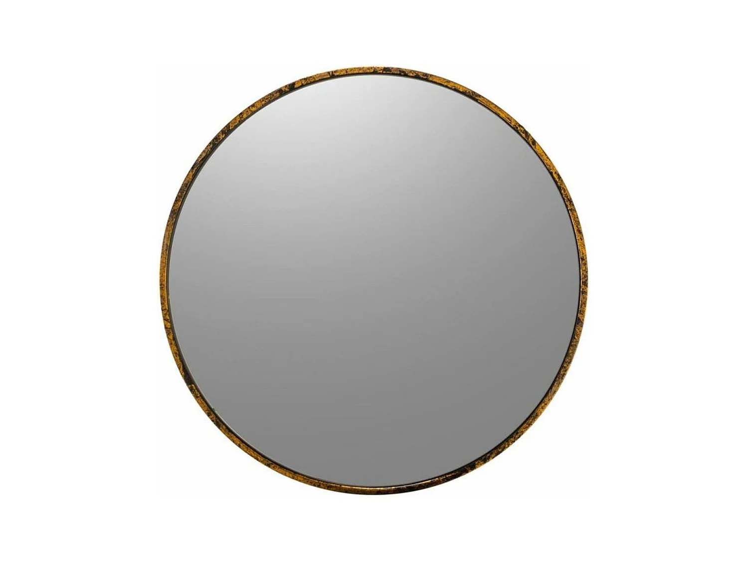 Set mit 2 goldenen Metalltischen