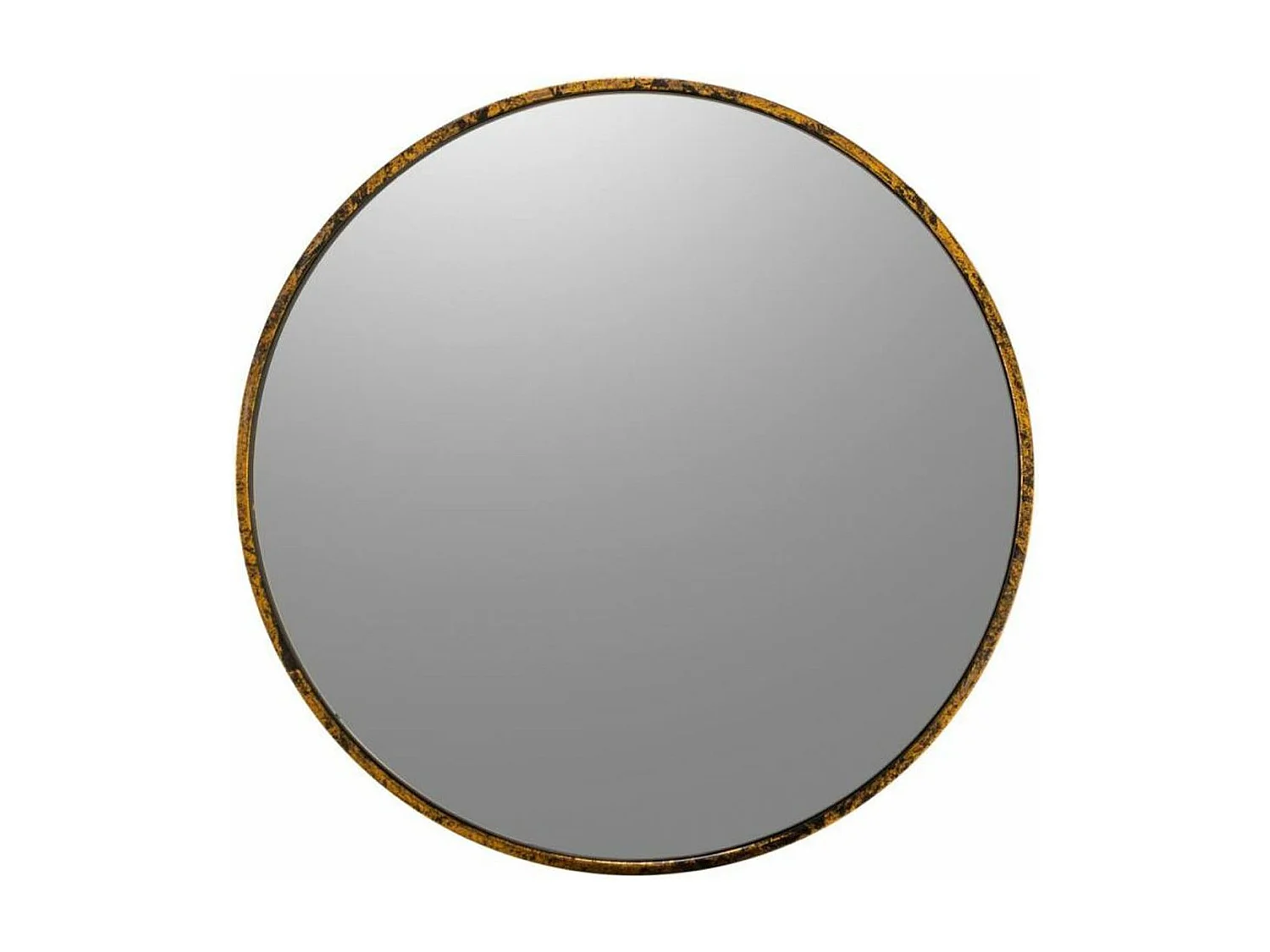 Conjunto de 2 mesas em metal dourado
