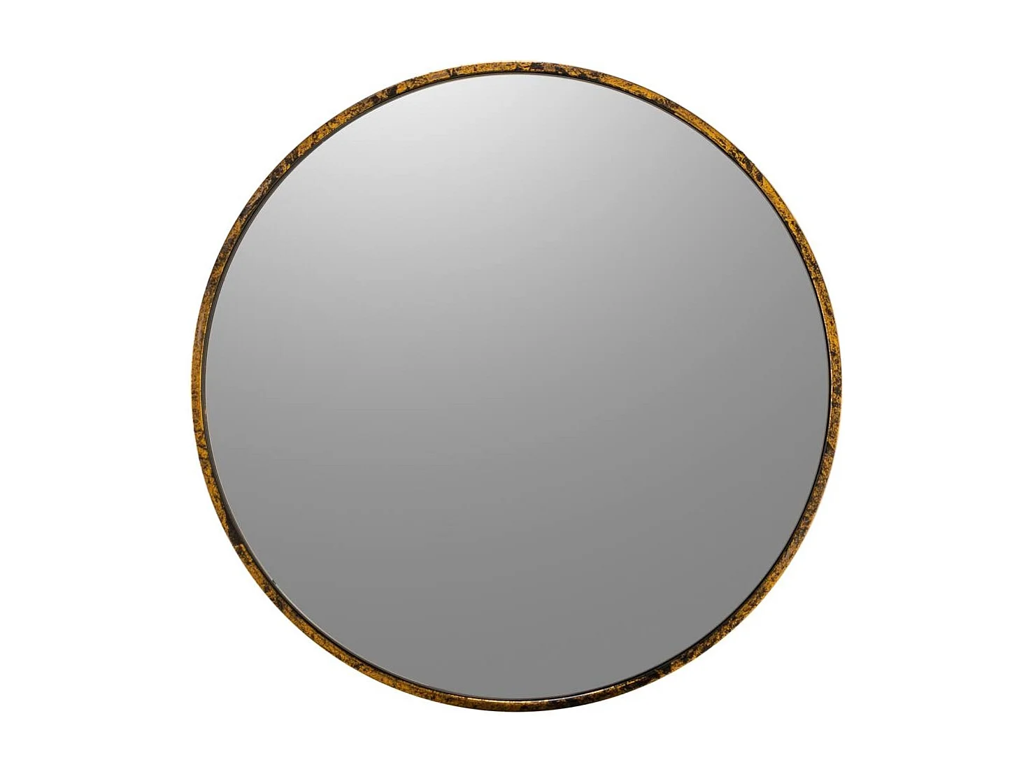 Conjunto de 2 mesas em metal dourado
