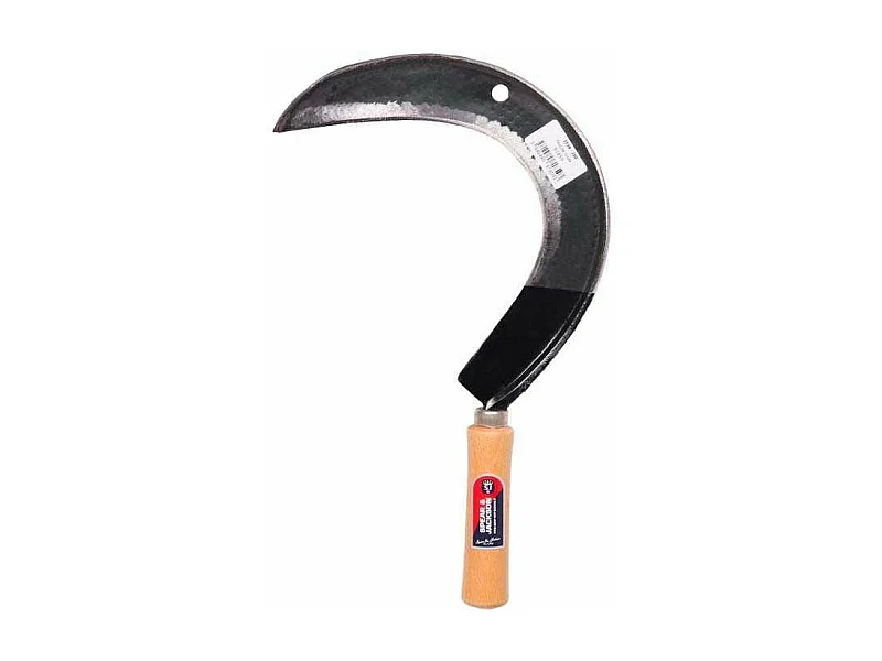 Faucille ronde en acier forgé