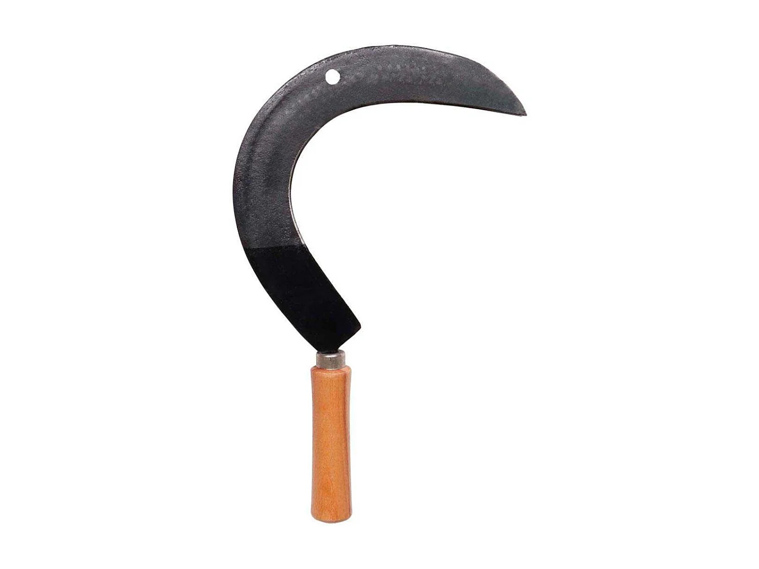 Faucille ronde en acier forgé