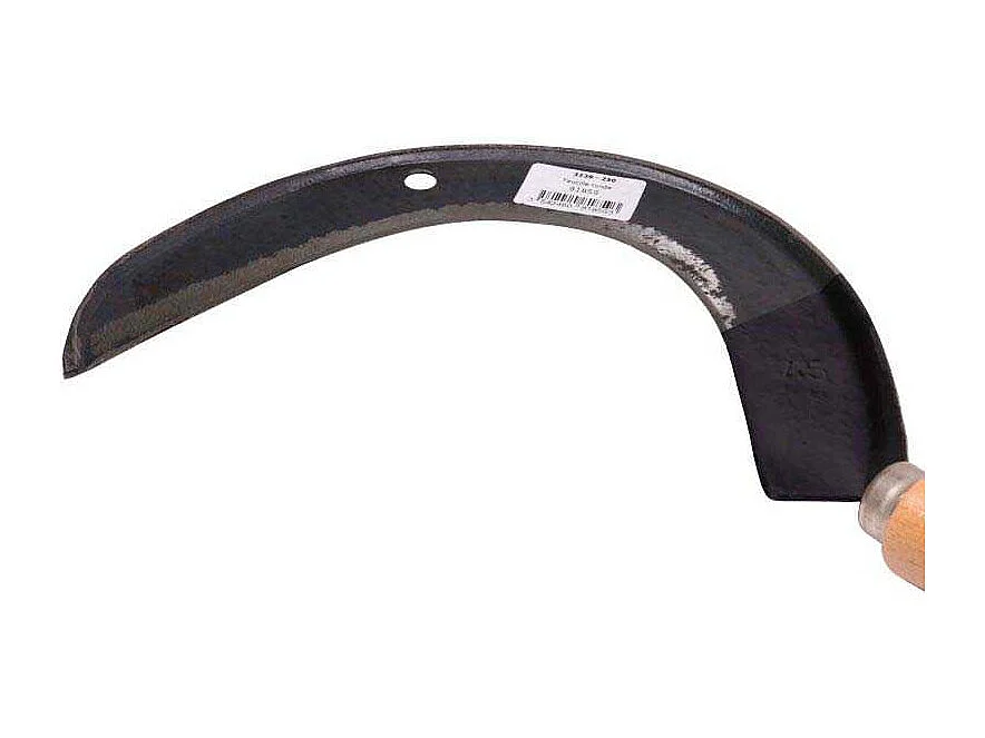 Faucille ronde en acier forgé