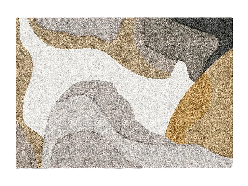 Designmatta med abstrakta mönster - 160 x 230 cm - Flerfärgad - RAVENNE