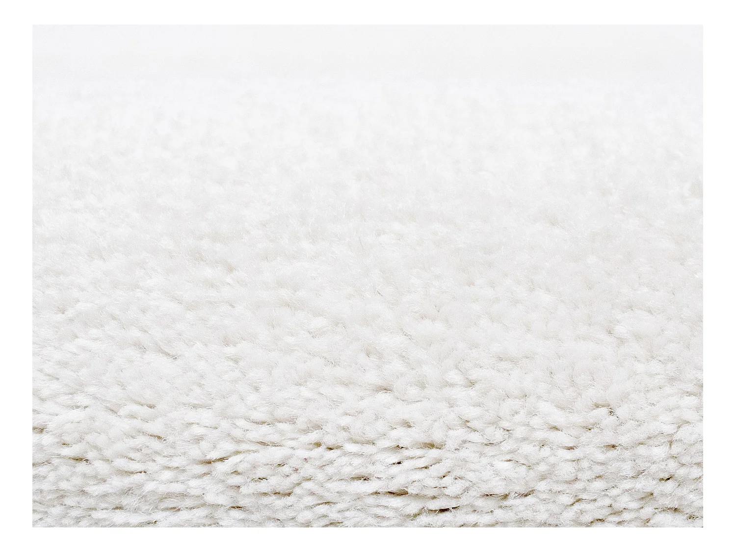 Shaggy tæppe med geometrisk design - 160 x 230 cm - Creme, grå og gylden - TOLGA