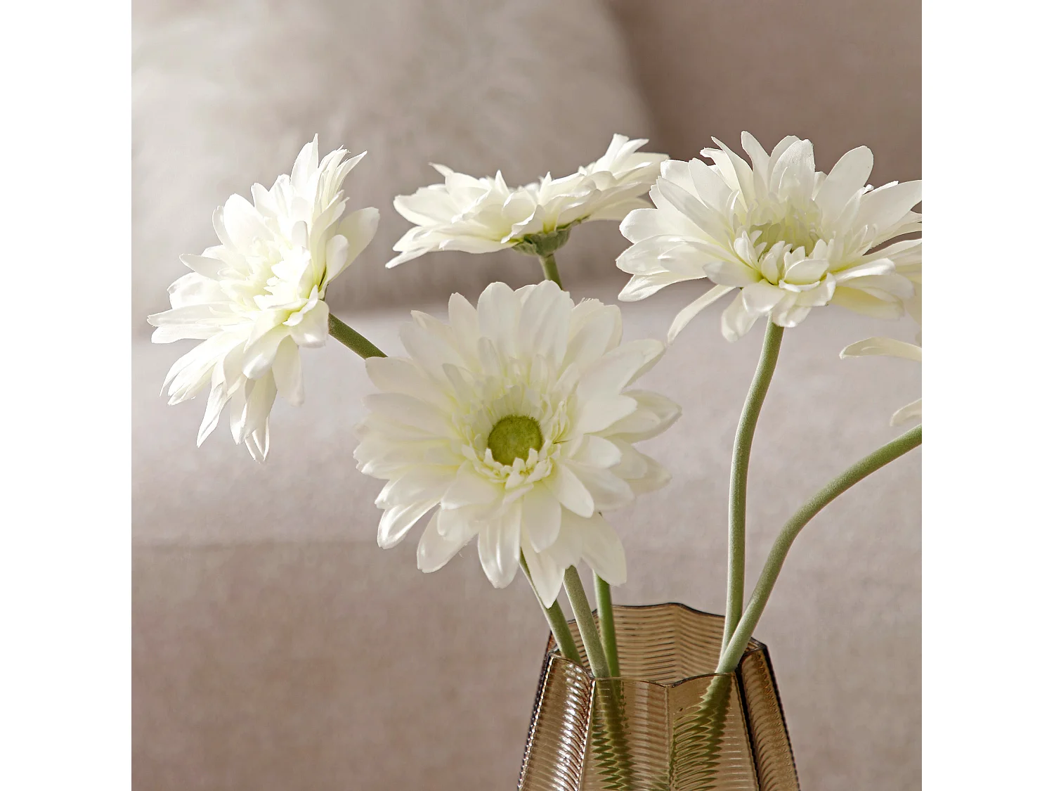 Tige de Gerbera - Rose / 59 cm