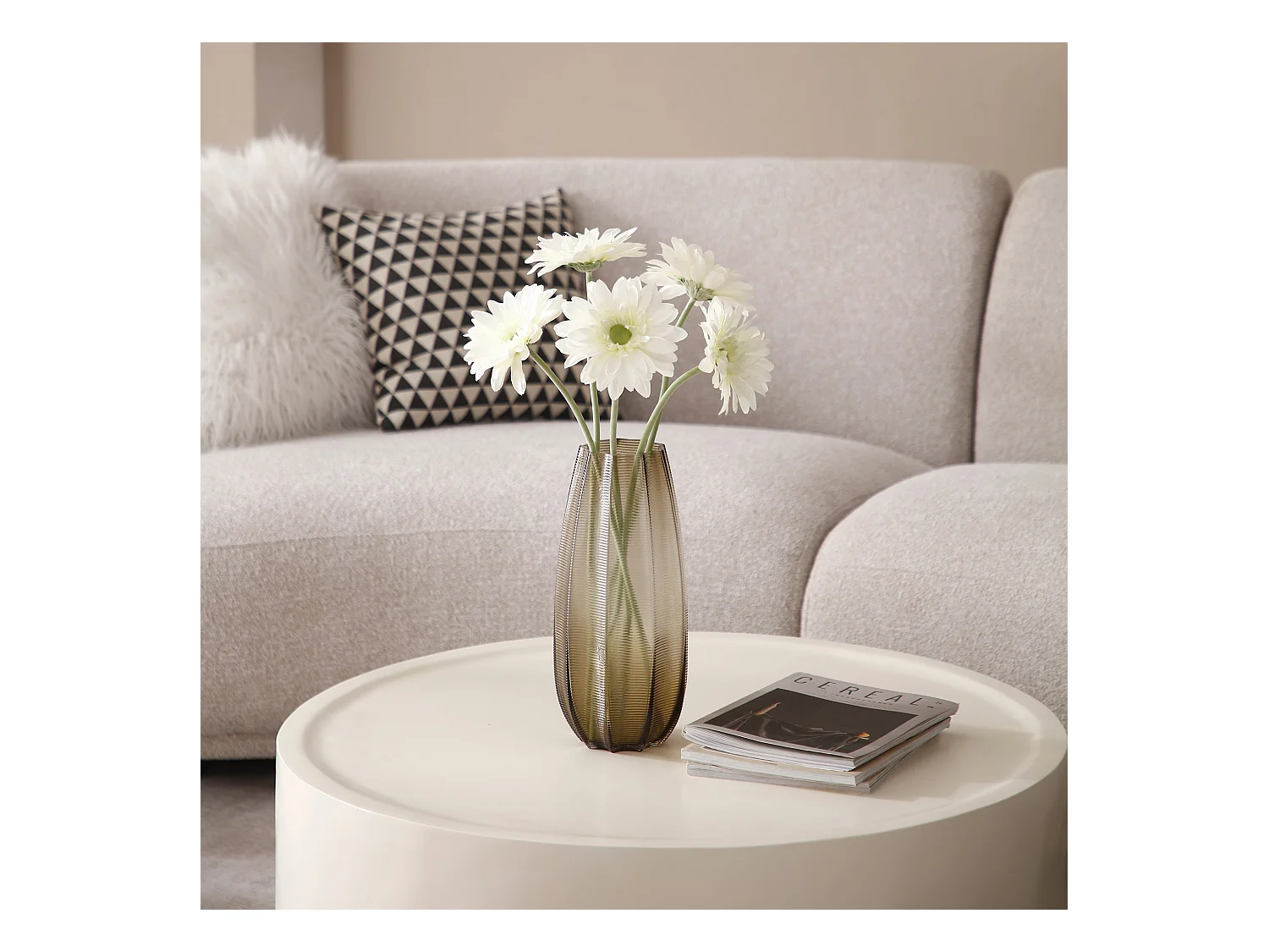 Tige de Gerbera - Rouge / 59 cm