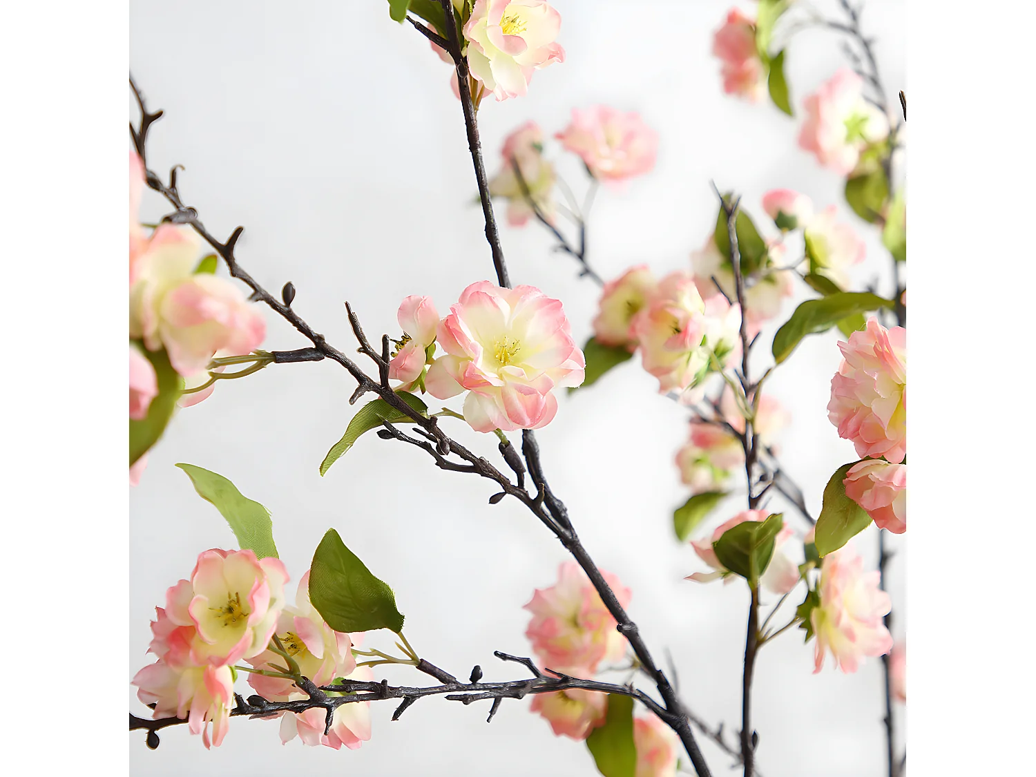 Tige de Fleurs de Cerisier - Rose / 90 cm