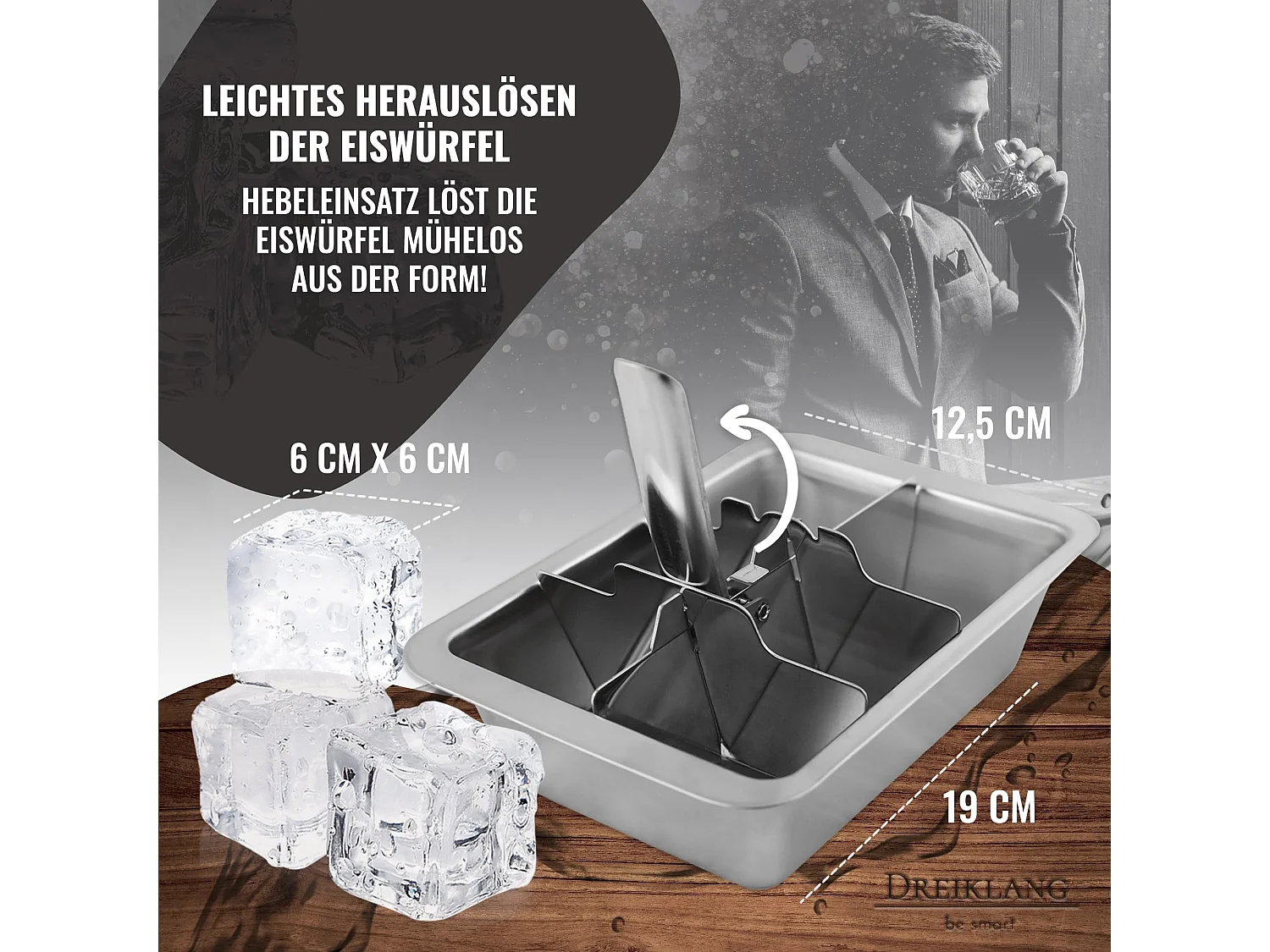 Dreiklang - be smart® 18/8 Edelstahl XXL