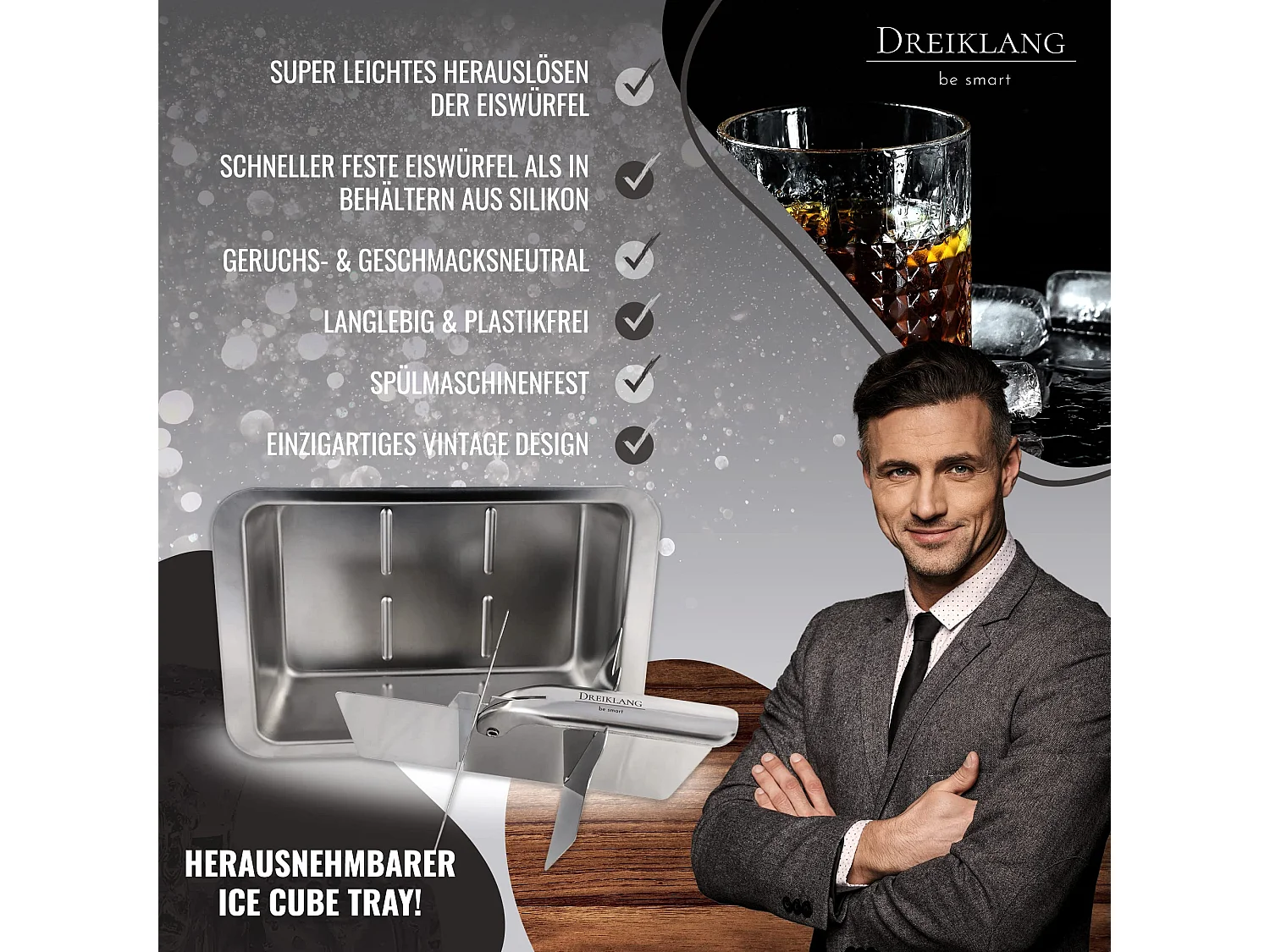 Dreiklang - be smart® 18/8 Edelstahl XXL