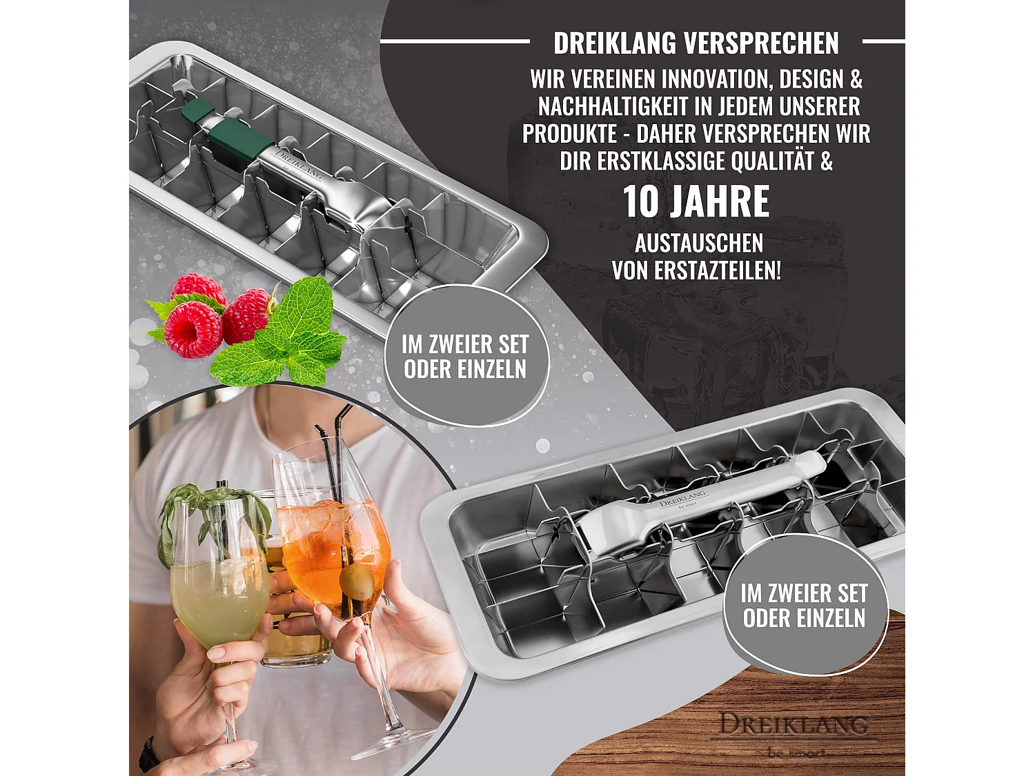 Dreiklang - be smart® 18/8 Edelstahl XXL