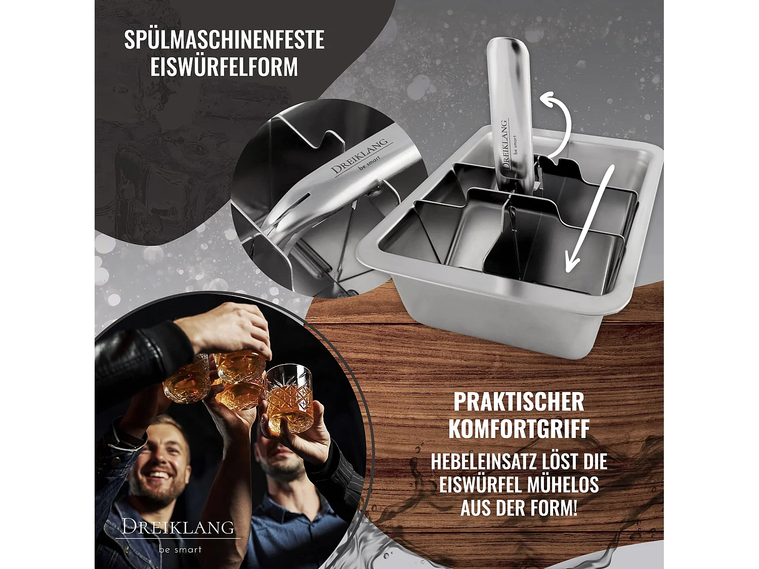 Dreiklang - be smart® 18/8 Edelstahl XXL
