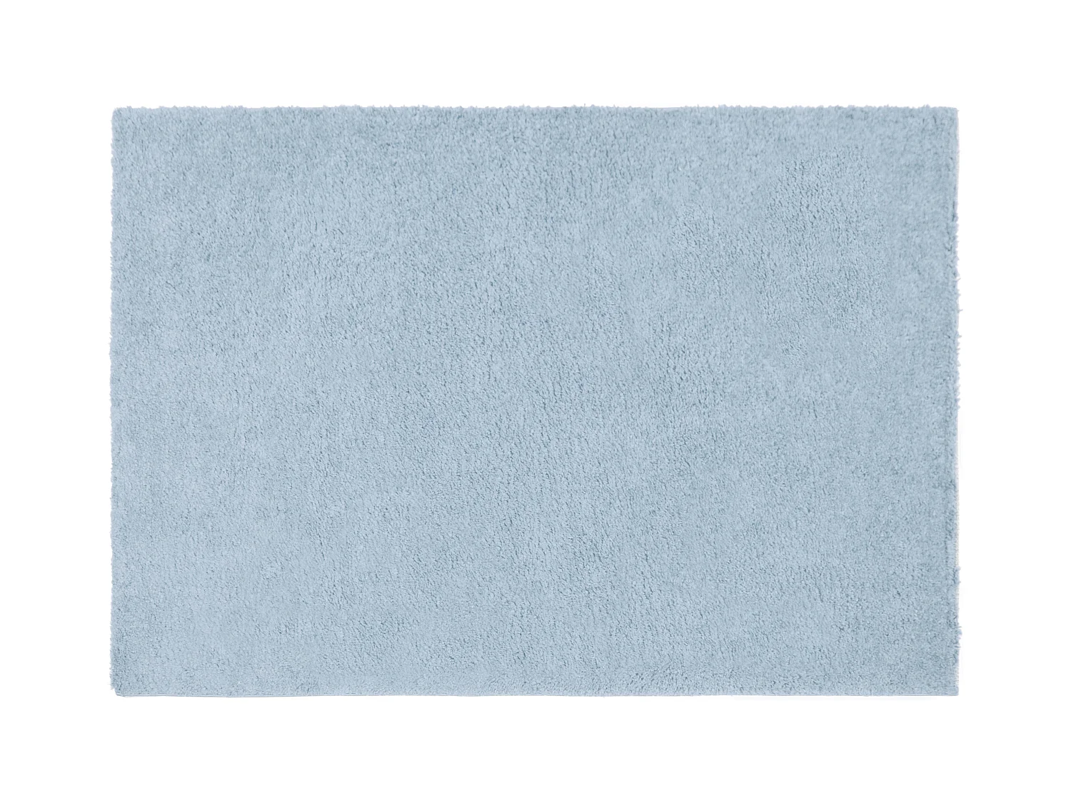 Alfombra shaggy de pelo largo - 160 x 230 cm - Azul claro - MILINIO