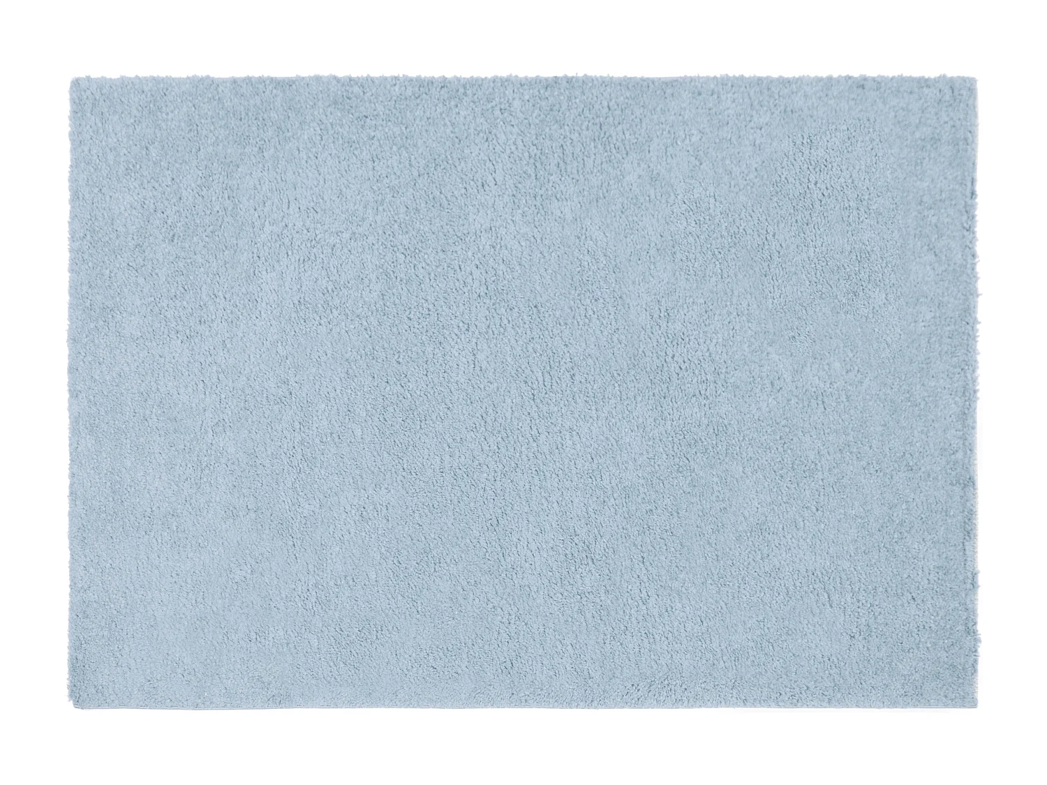 Tapis shaggy à poils longs - 160 x 230 cm - Bleu clair - MILINIO