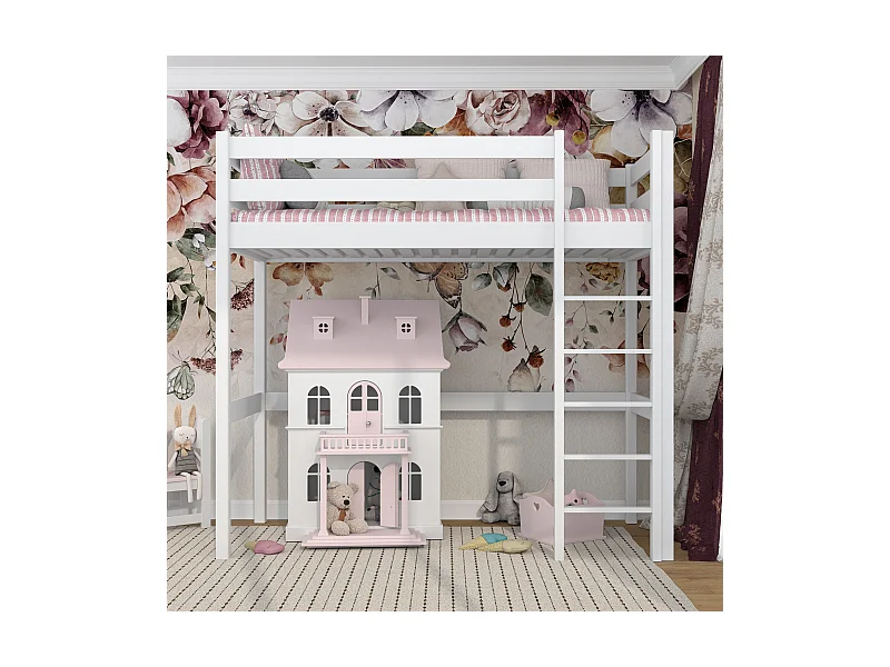 HOCHBETT N05 Weiß 80x190