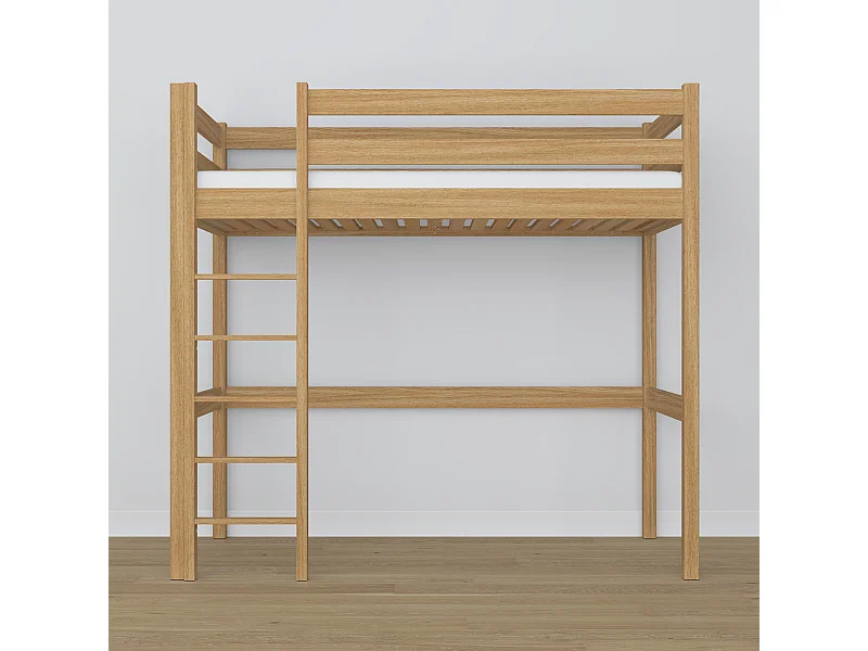 HOCHBETT N05 Eiche Natur 100x200