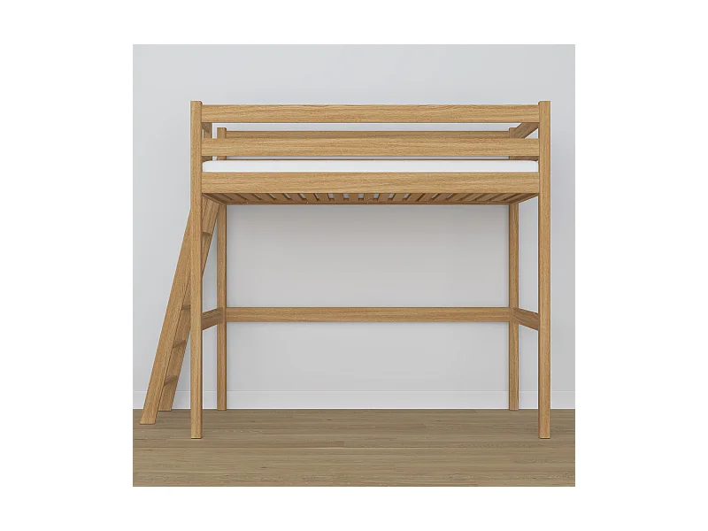 HOCHBETT N02 Eiche Natur 80x190