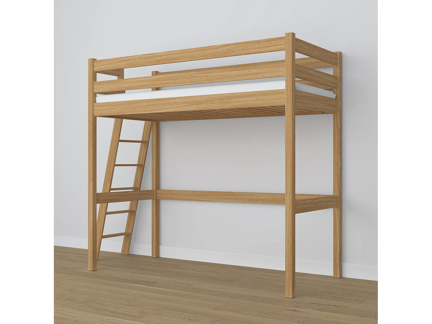 HOCHBETT N02 Eiche Natur 90x190