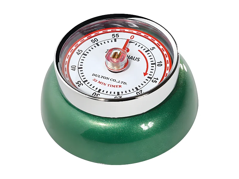 Minuteur speed vert métal