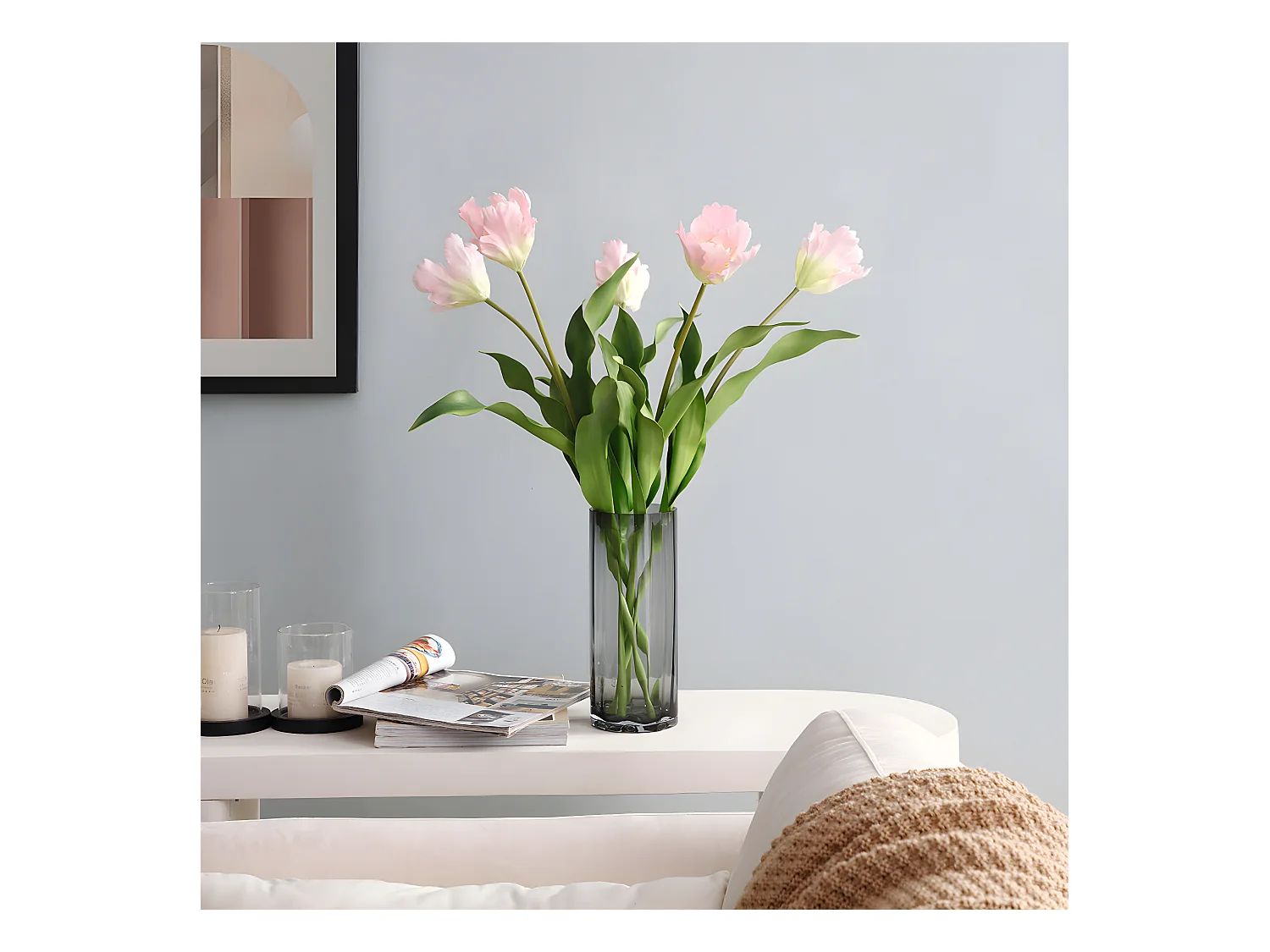 Tige de Tulipe Perroquet - Rouge