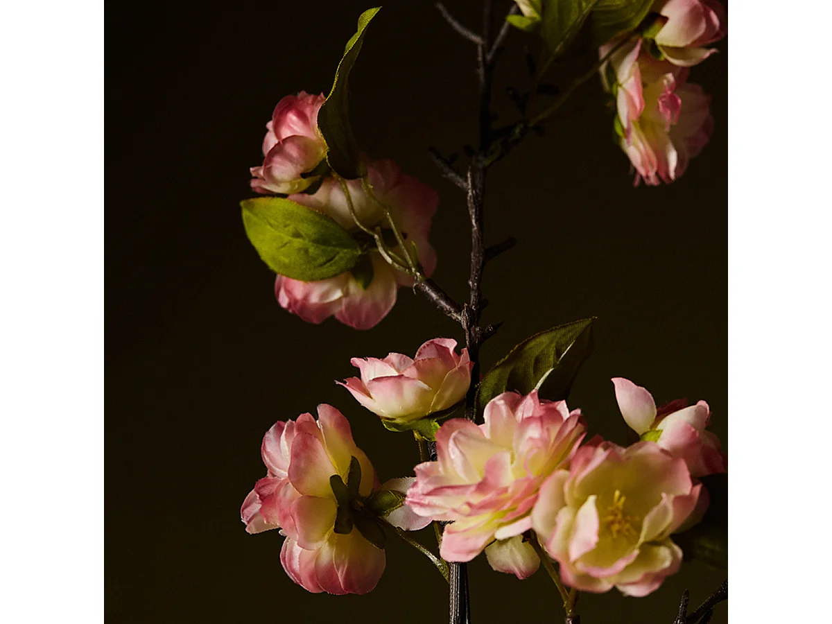 Tige de Fleurs de Cerisier - Blanc / 100 cm