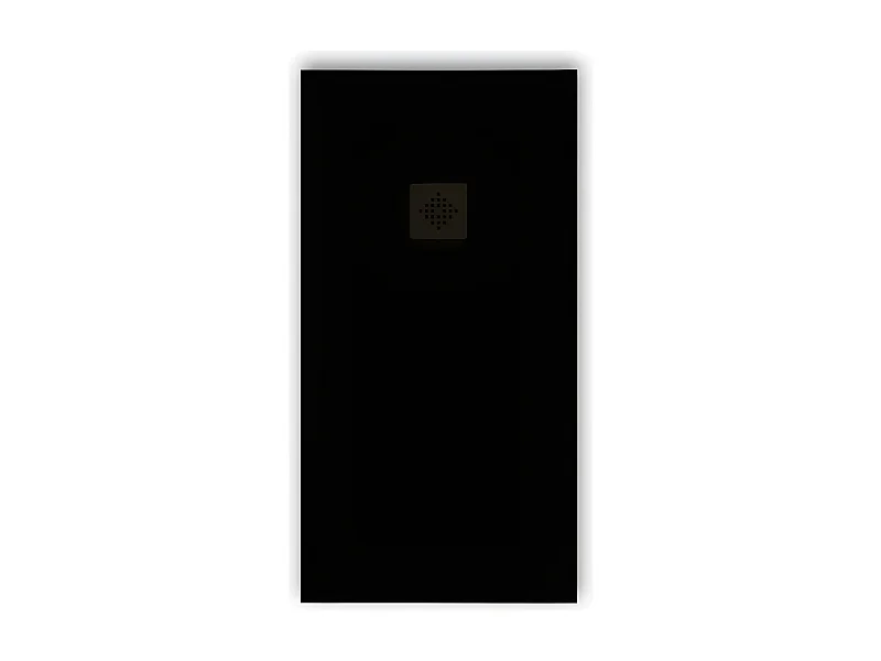Plato de ducha pizarra PURE NEGRO  100x140 cm rejilla color