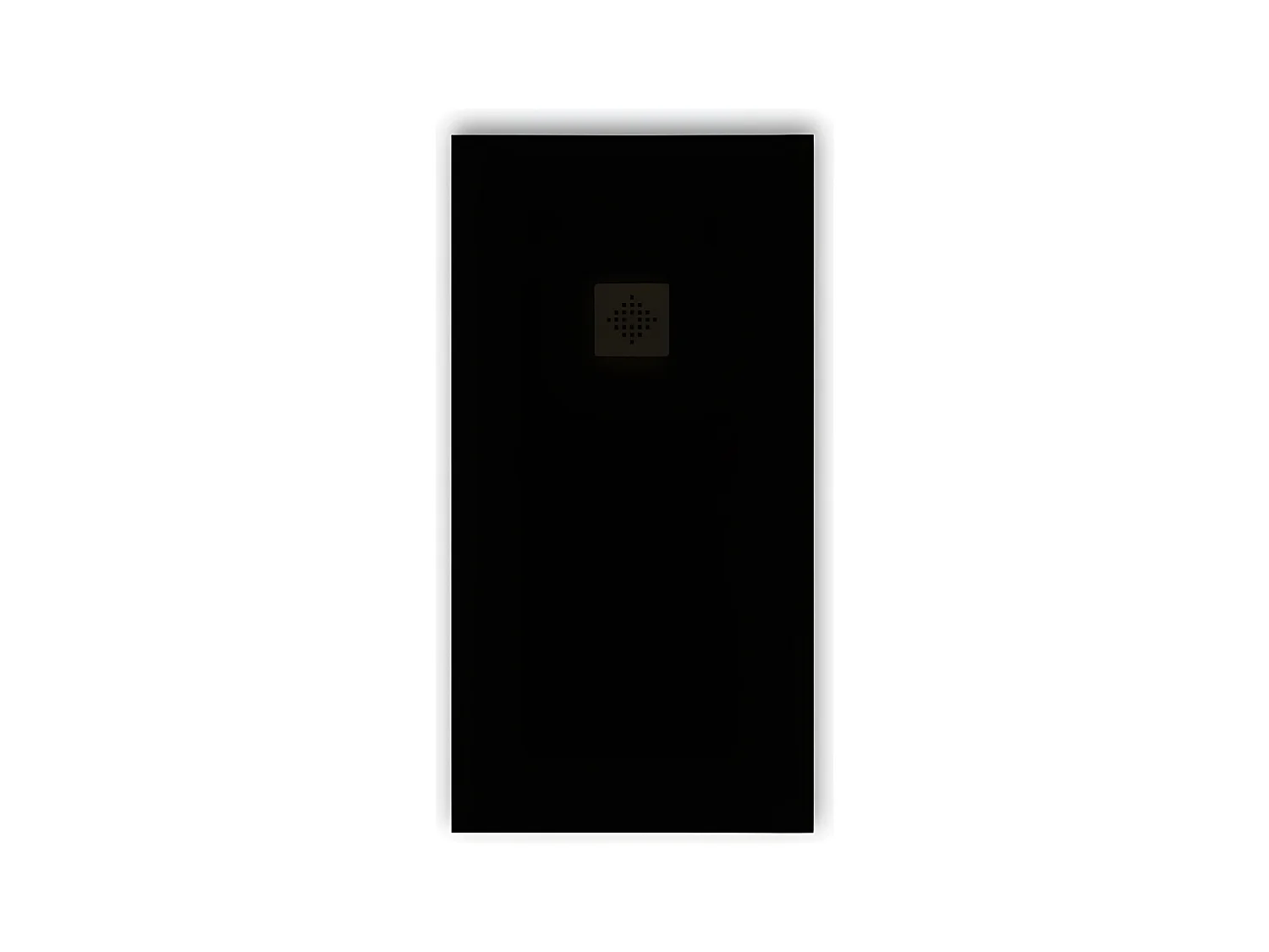 Plato de ducha pizarra PURE NEGRO  100x150 cm rejilla color