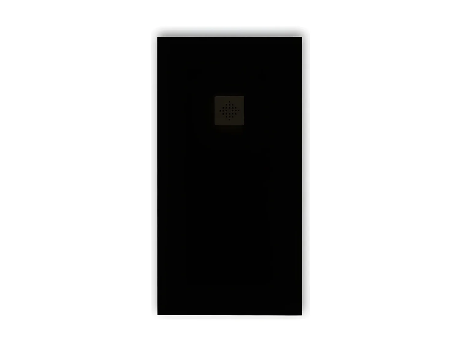 Plato de ducha pizarra PURE NEGRO  100x170 cm rejilla color