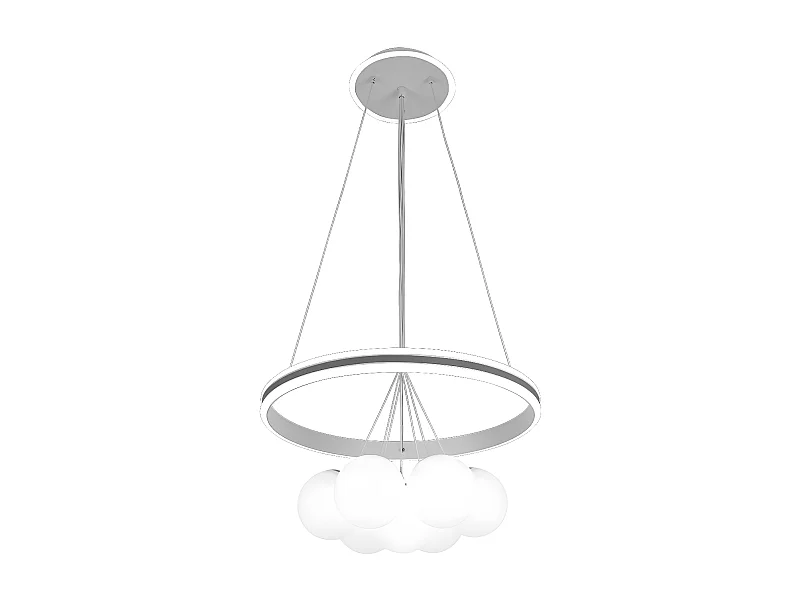 Lampara Modelo Rodano Gris Led Dimable