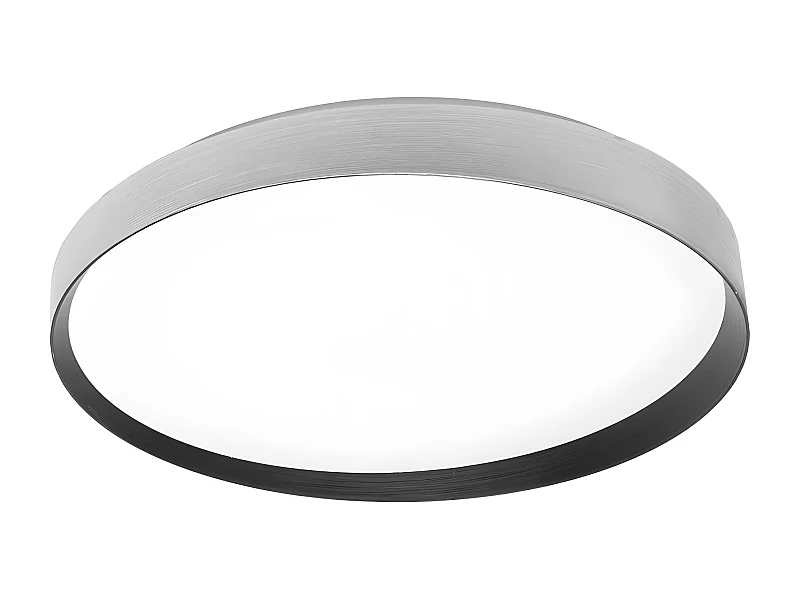 Plafon Led Alora Plata Con Mando A Distancia Cct Regulable