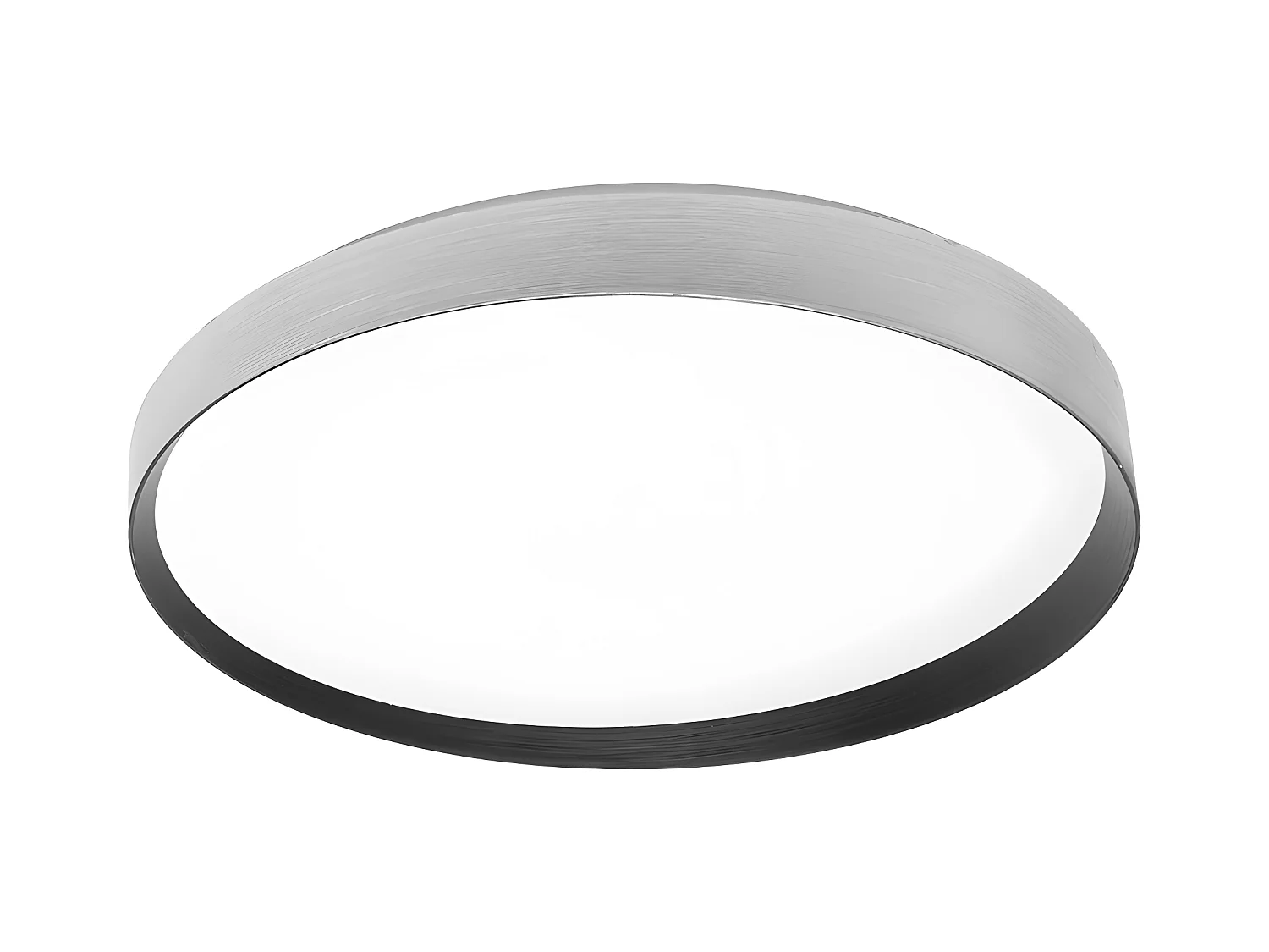 Plafon Led Alora Plata Con Mando A Distancia Cct Regulable