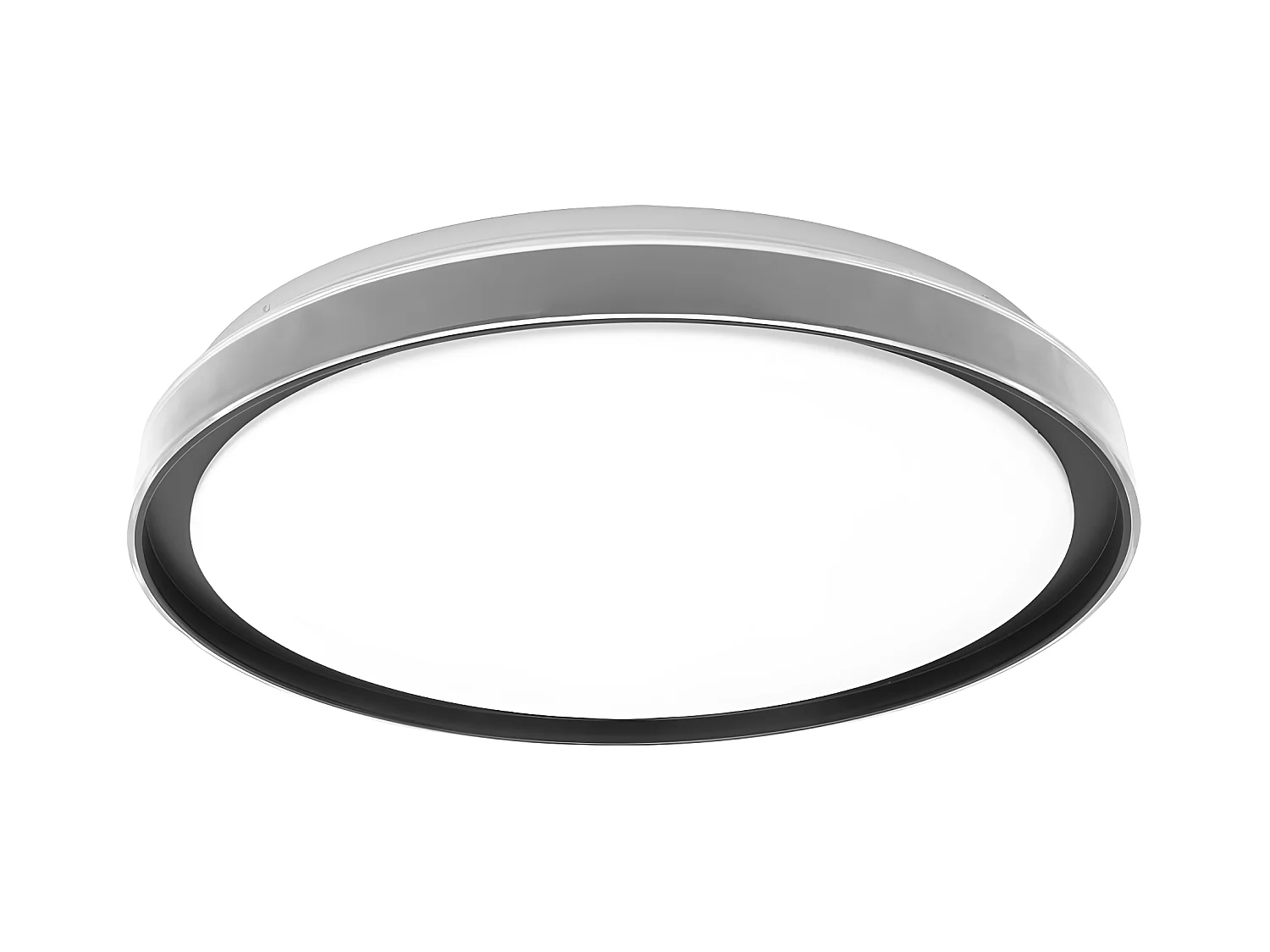 Plafon Led Con Mando A Distancia Bianca Negro 3 Temperaturas
