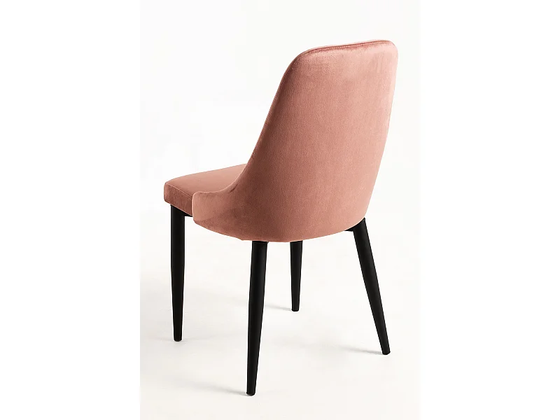 Sillas Comedor - Silla Kan Terciopelo - Rosa