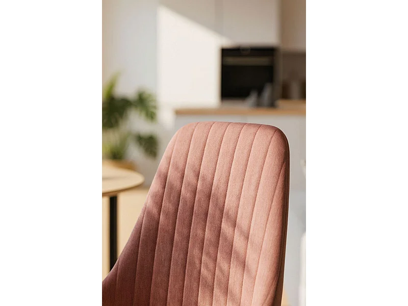 Sillas Comedor - Silla Kan Terciopelo - Rosa